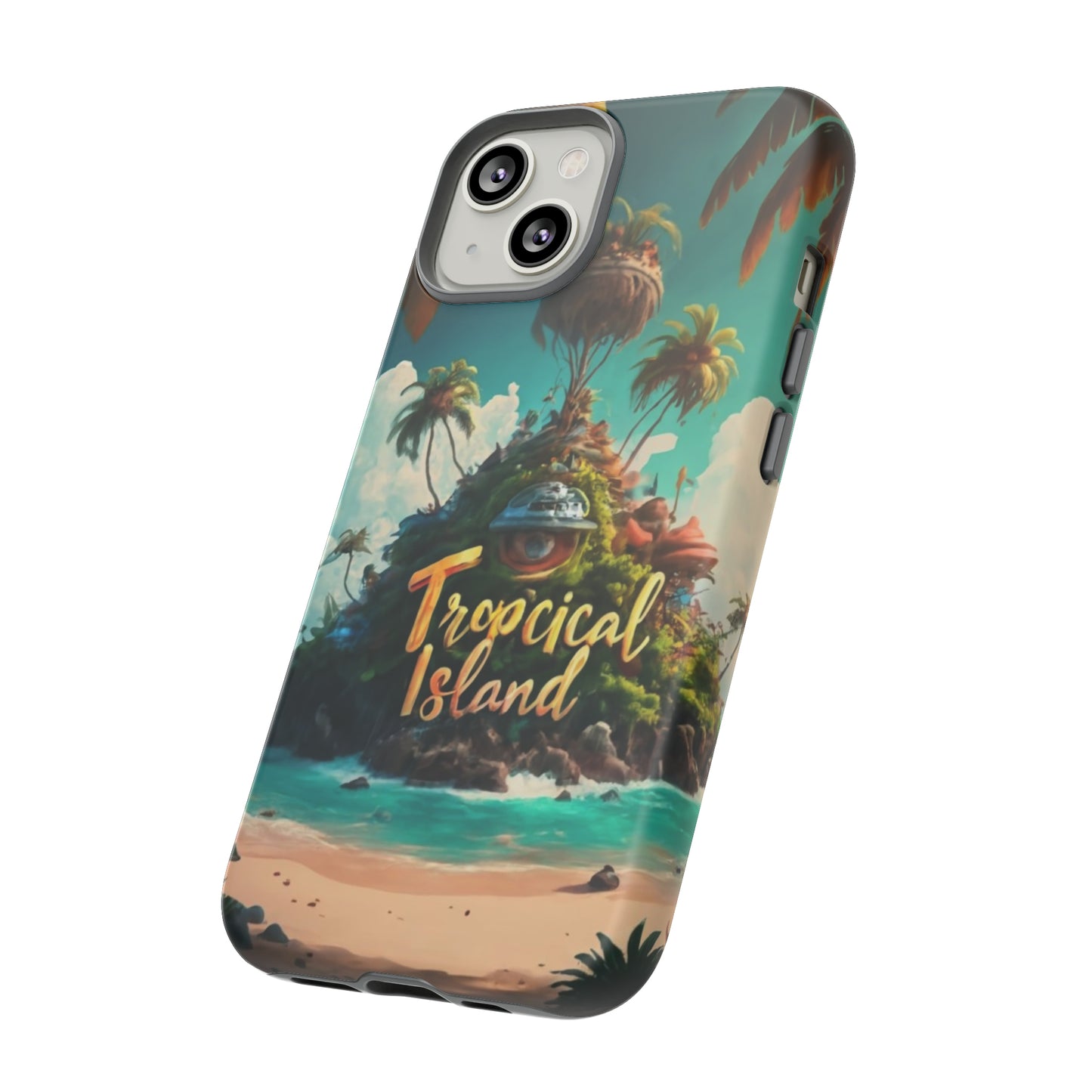 Tropical Island Tough Case