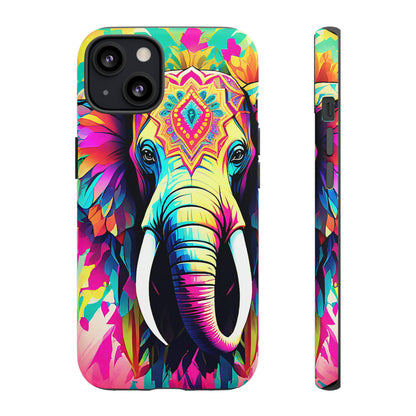 Psychedelic Elephant Tough Case