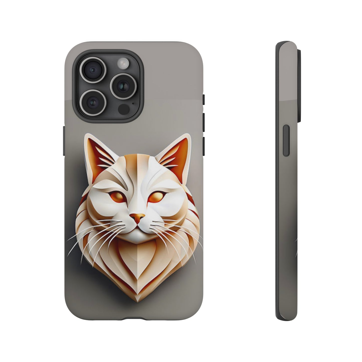 White Cat Tough Case