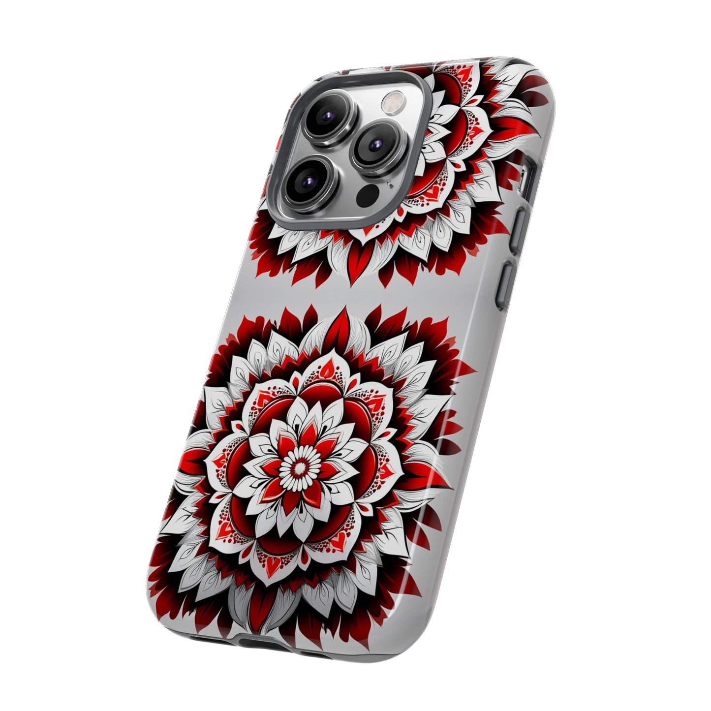 Flower Symmetry Pattern Tough Case