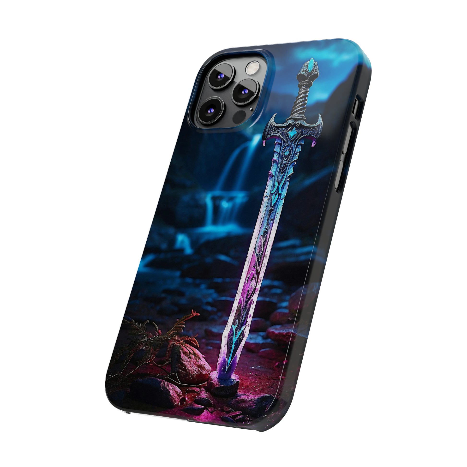 Radiant Sword Slim Phone Case - Colorwink