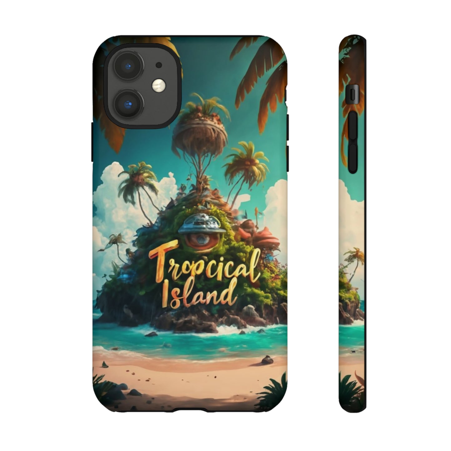 Tropical Island Tough Case