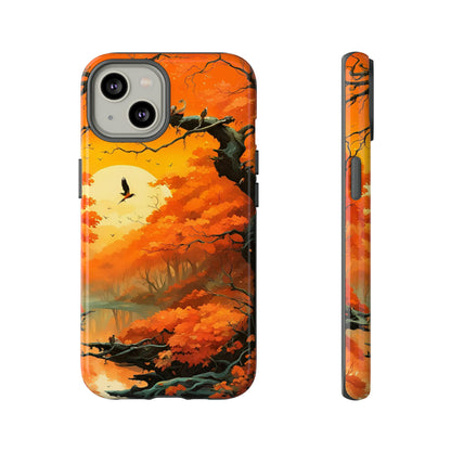 Sunset Tree Tough Case