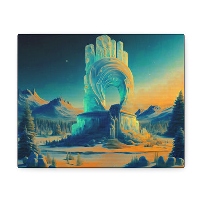 Ice Castle Canvas