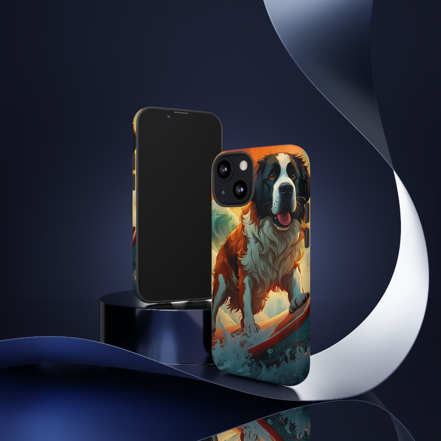 The Dog Surfer Tough Case