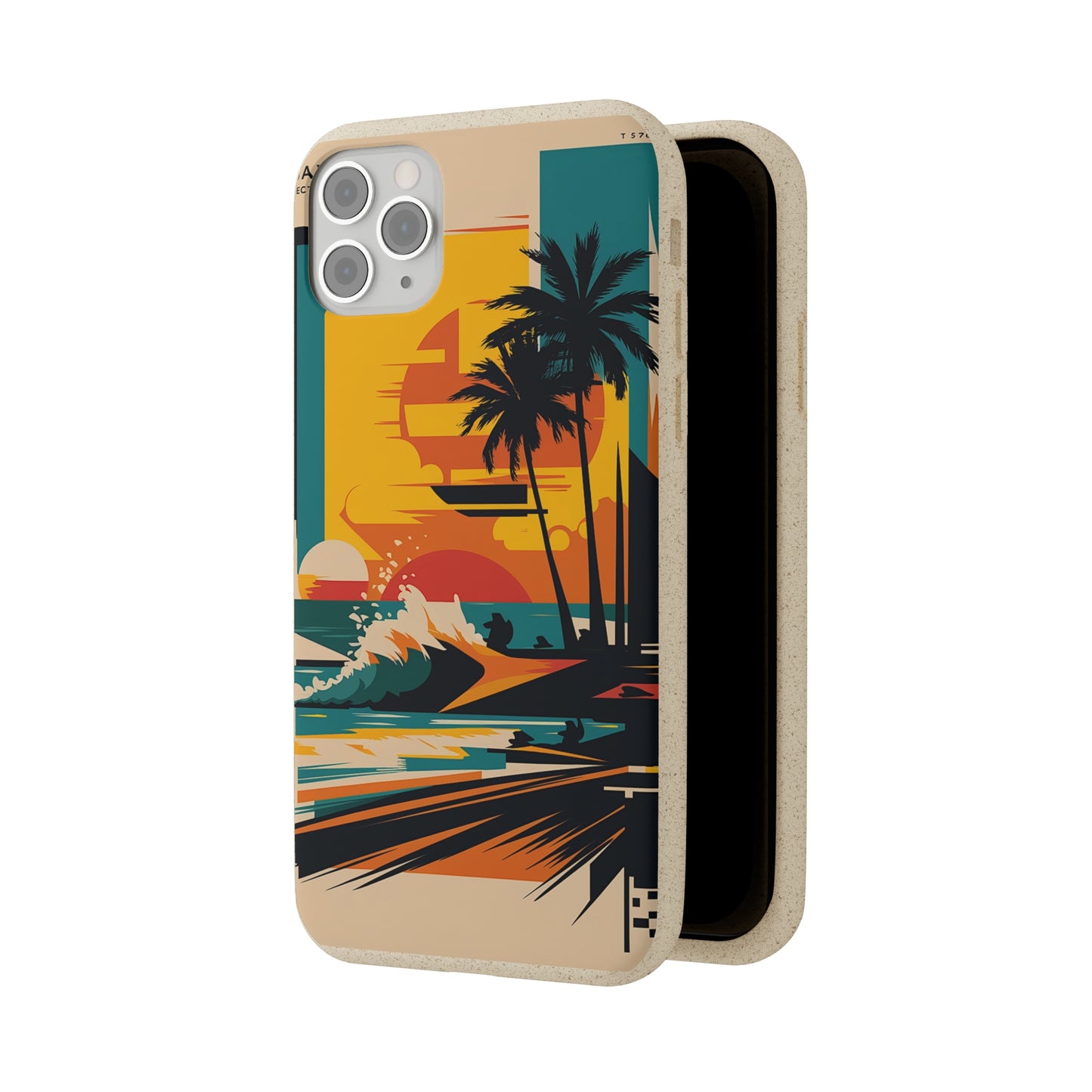 Sunset Mural Biodegradable Case