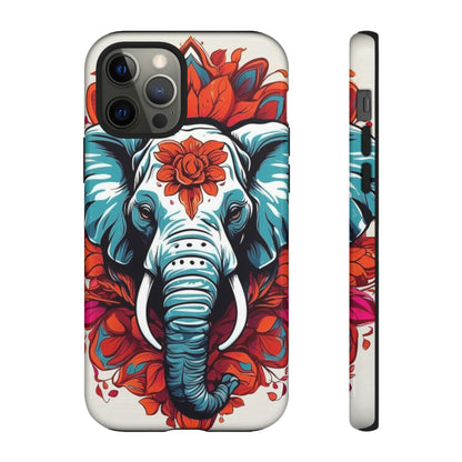 Floral Elephant Tough Case