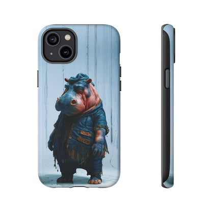 Tired Hippo Tough Case