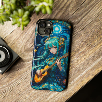 Guitar Girl Tough Case