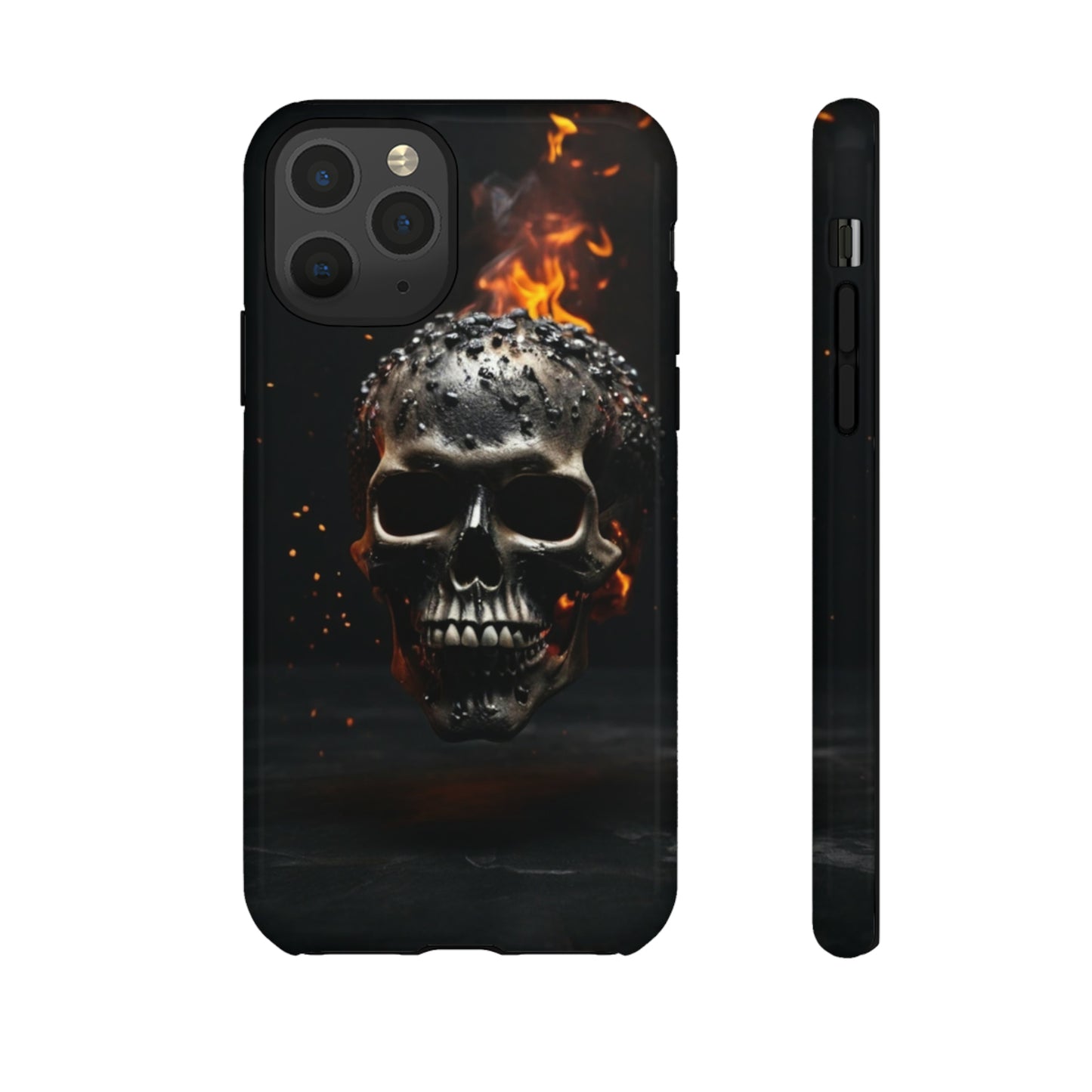 Fiery Skull Tough Case