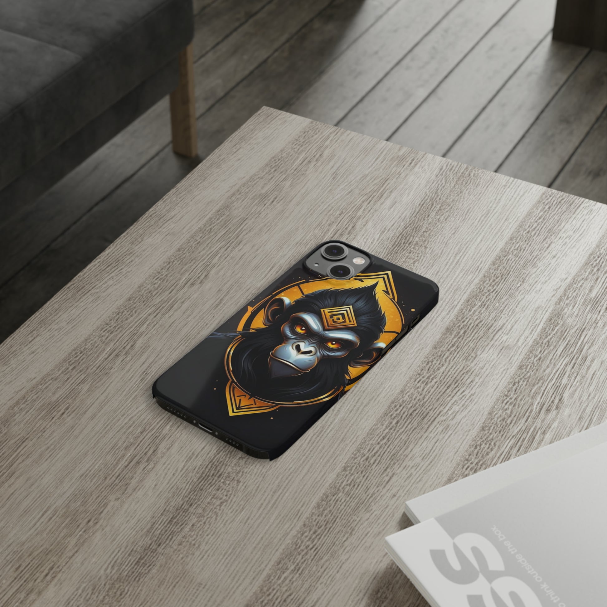 Monkey Warrior Slim Phone Case - Colorwink