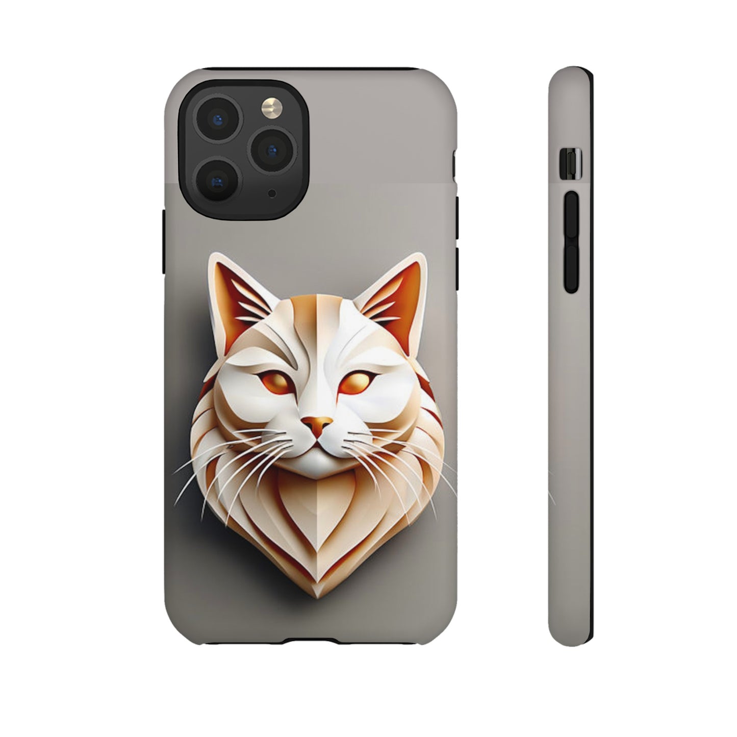 White Cat Tough Case