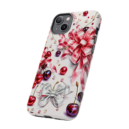 Cherries Gift Wrap Tough Case