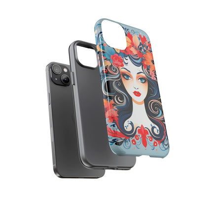 Floral Lady Tough Case