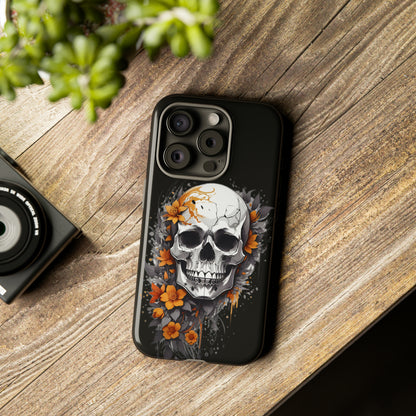 Skulls and Flowers Tough Case