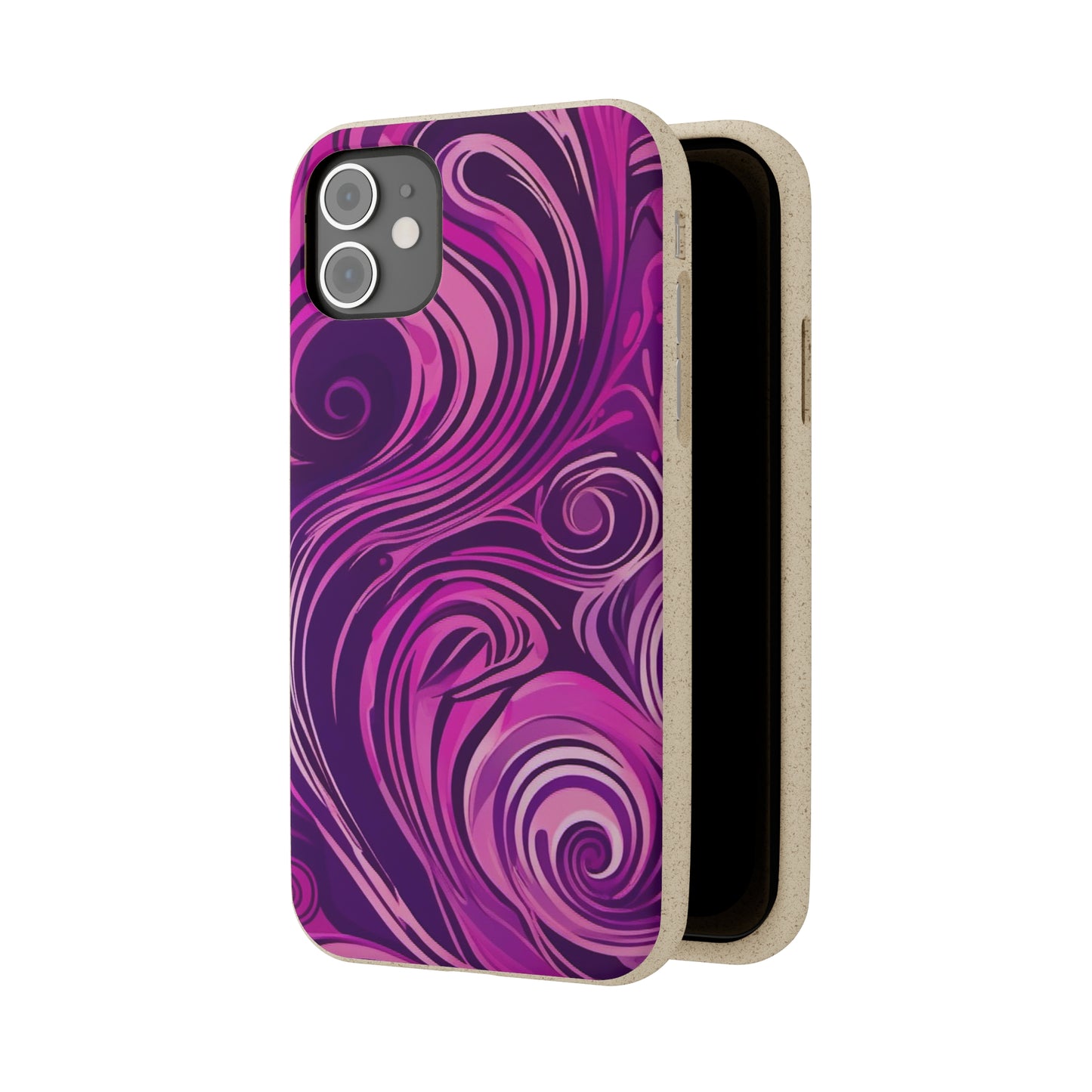 Abstract Illusions Biodegradable Case