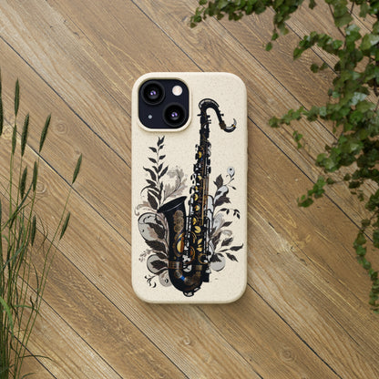 Saxophone Vibes Biodegradable Case