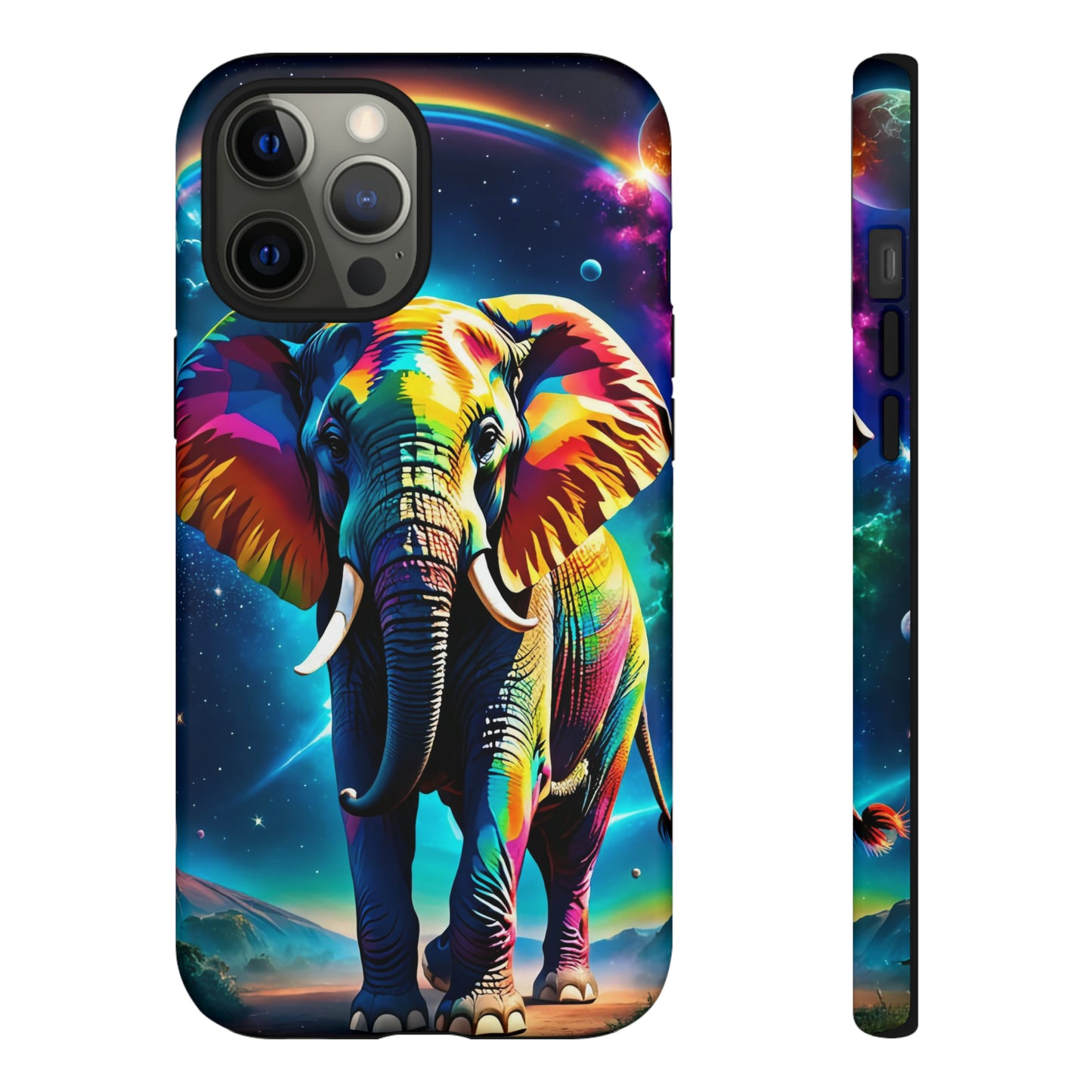 Psychedelic Elephant Tough Case