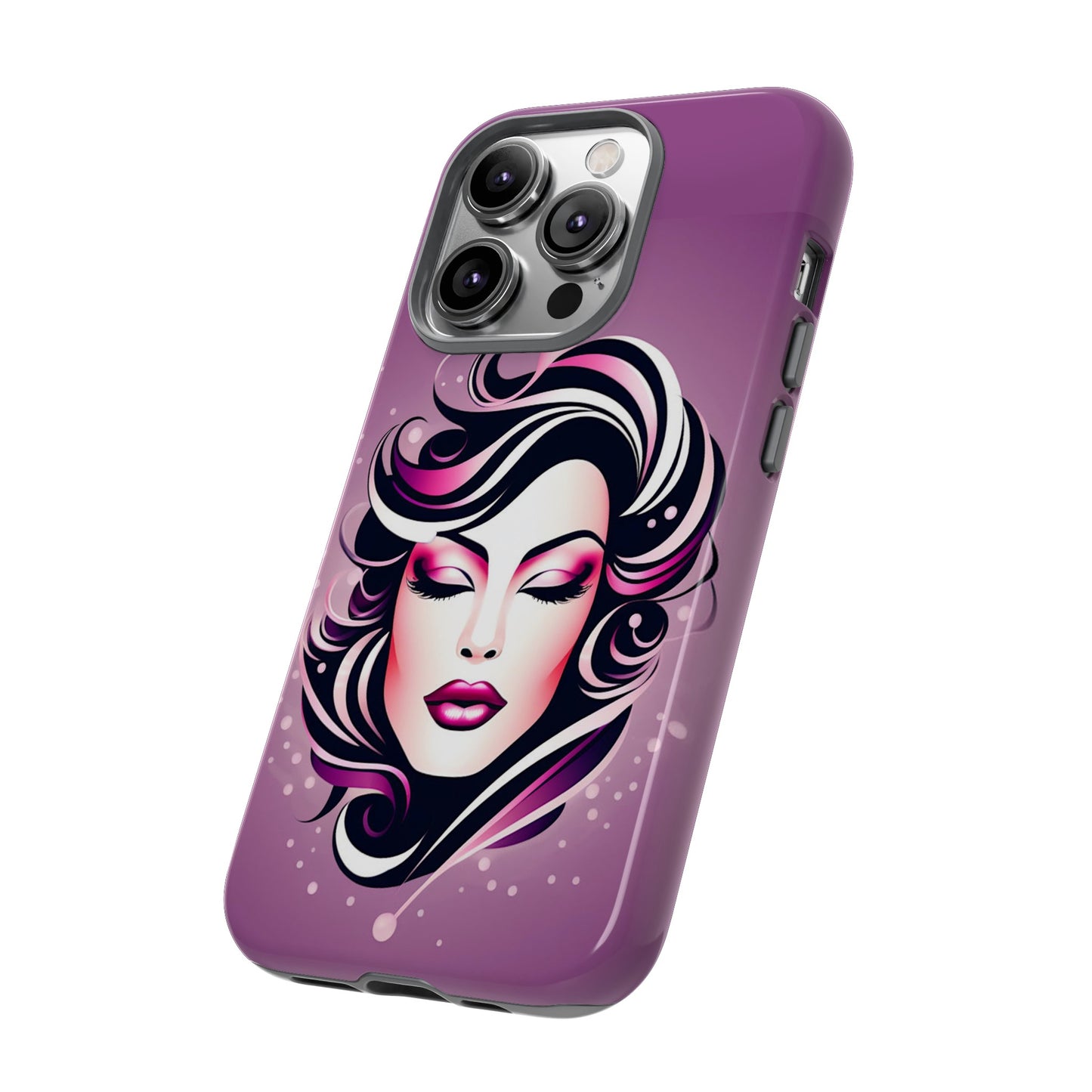 Magenta Lady Tough Case