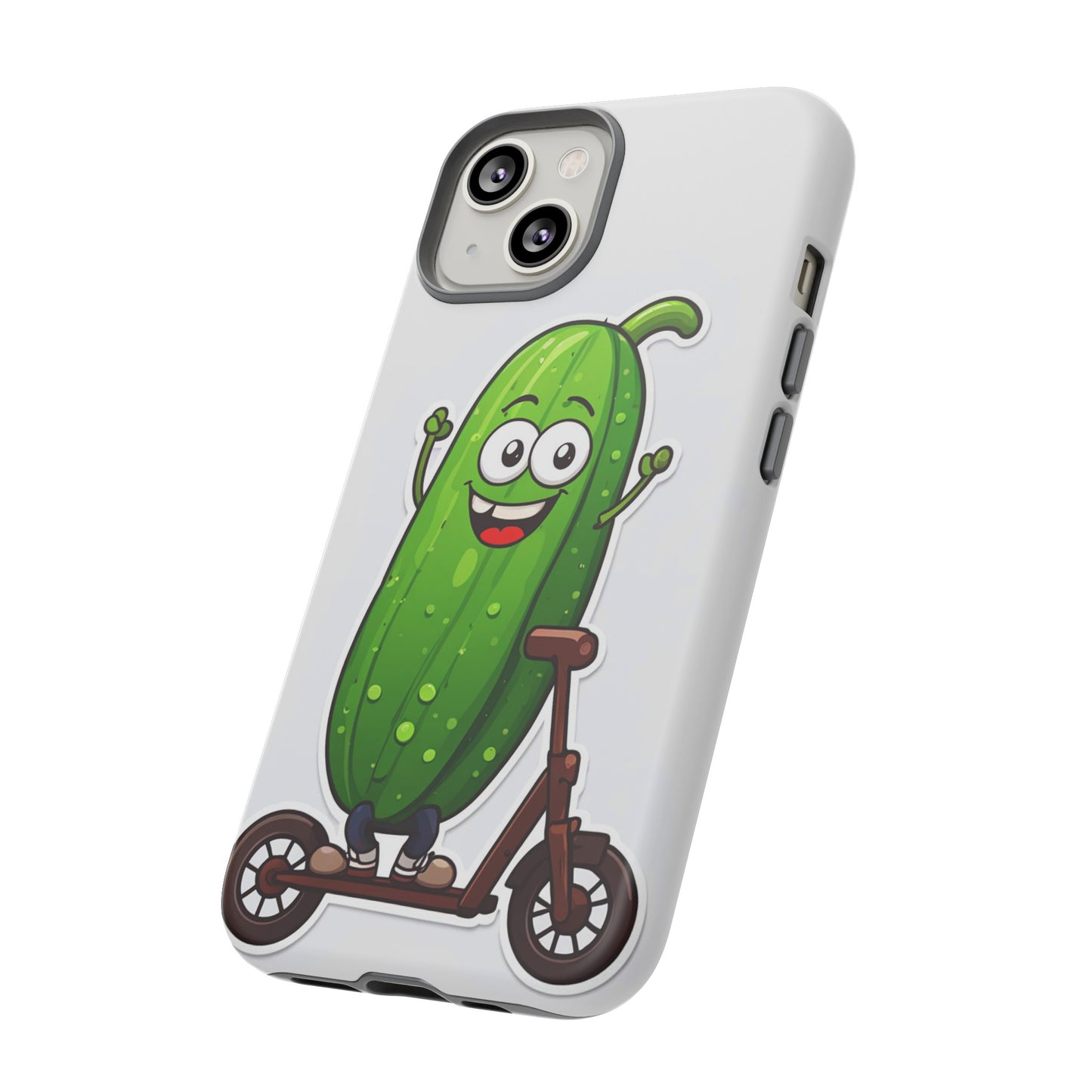 Cucumber on Scooter Tough Case