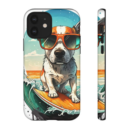 Dog Surfer Tough Case