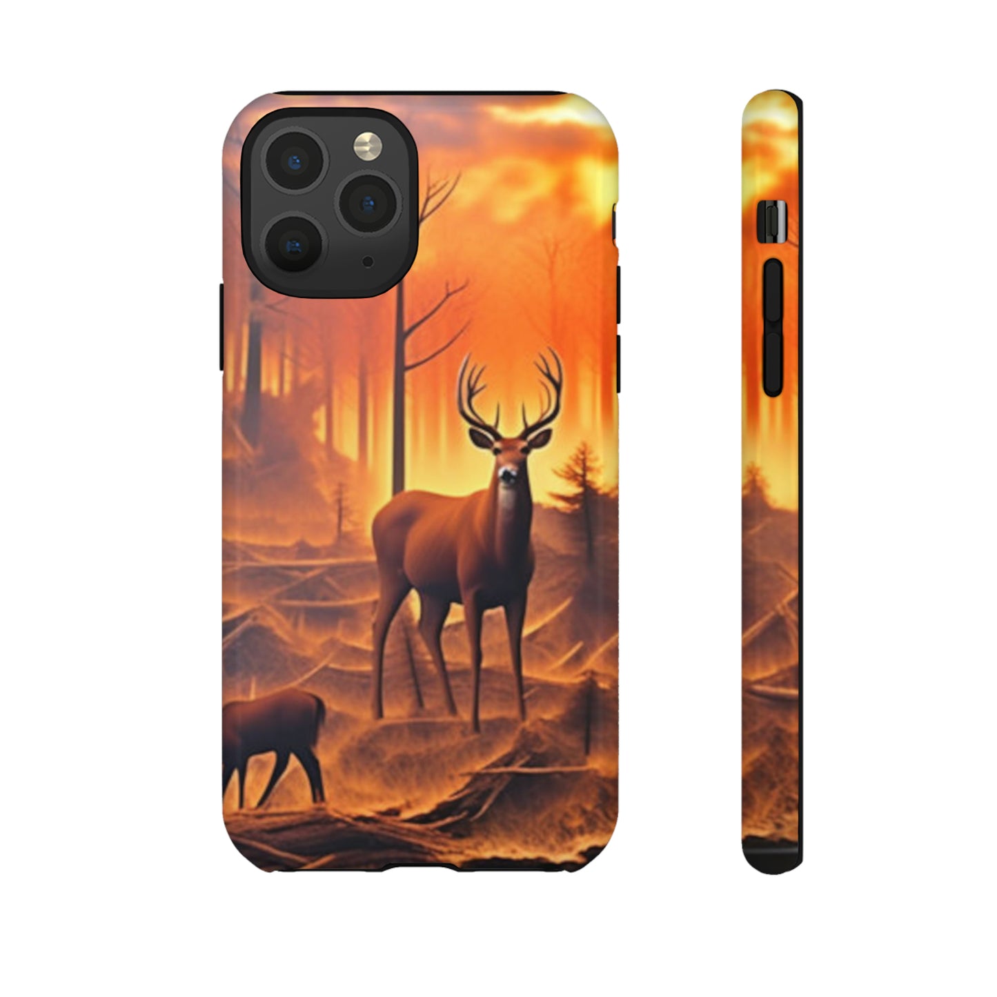 Deer Painting Tough Case