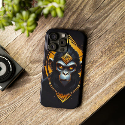 Monkey Warrior Slim Phone Case - Colorwink