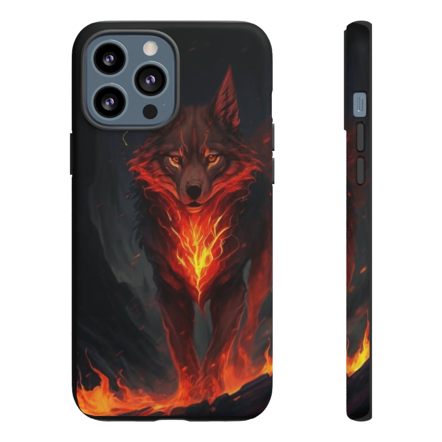 Red Glowing Fox  Tough Case