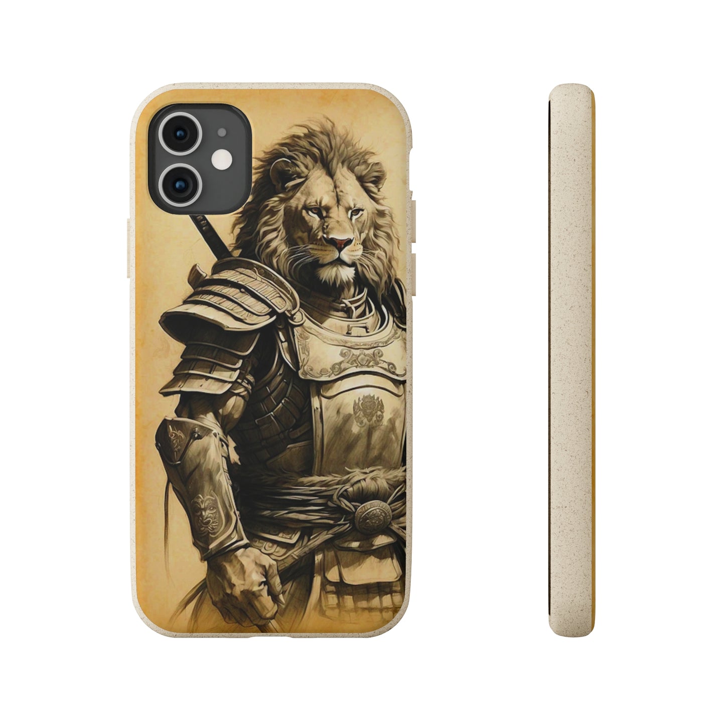 Lion Samurai Biodegradable Case