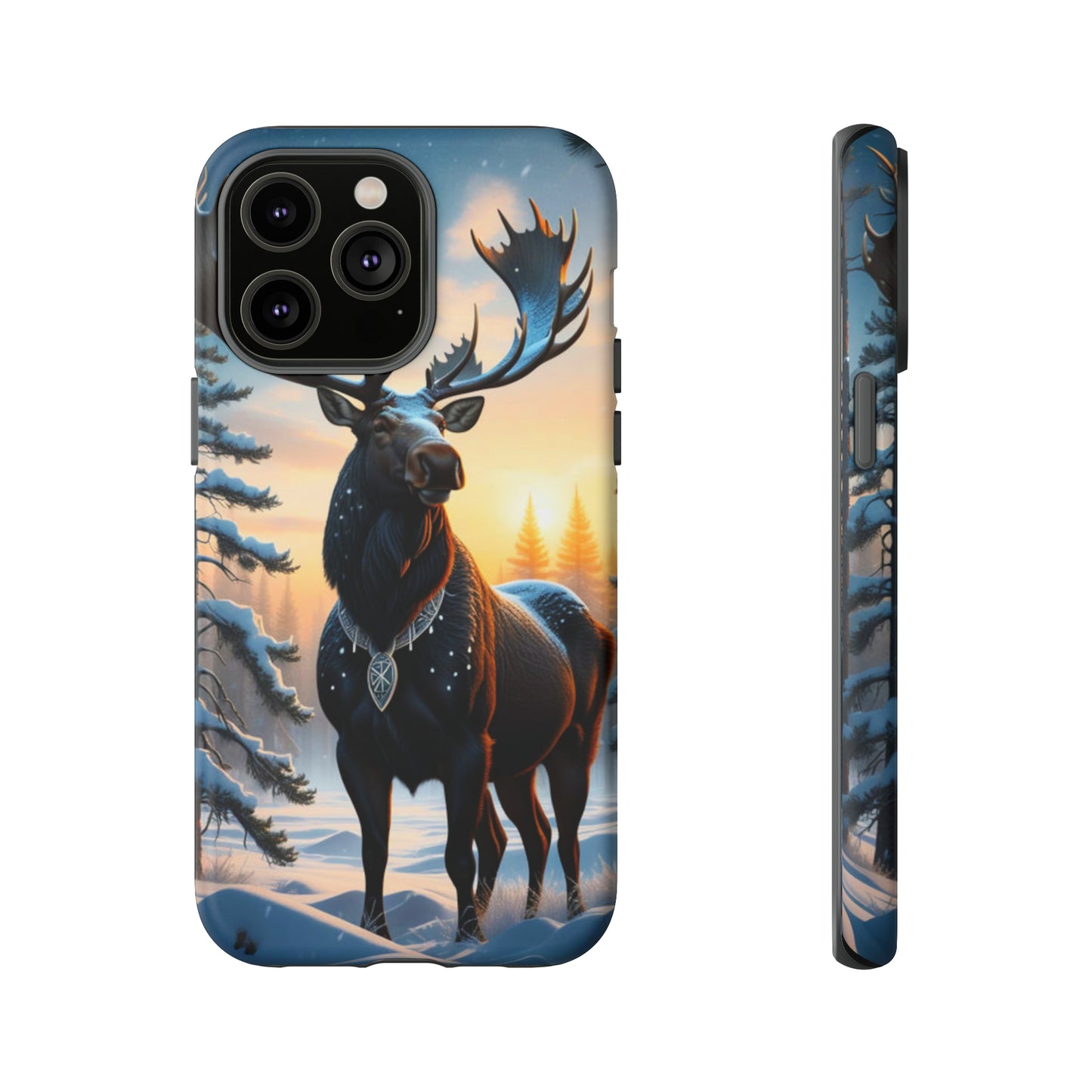 Winter Moose Tough Case