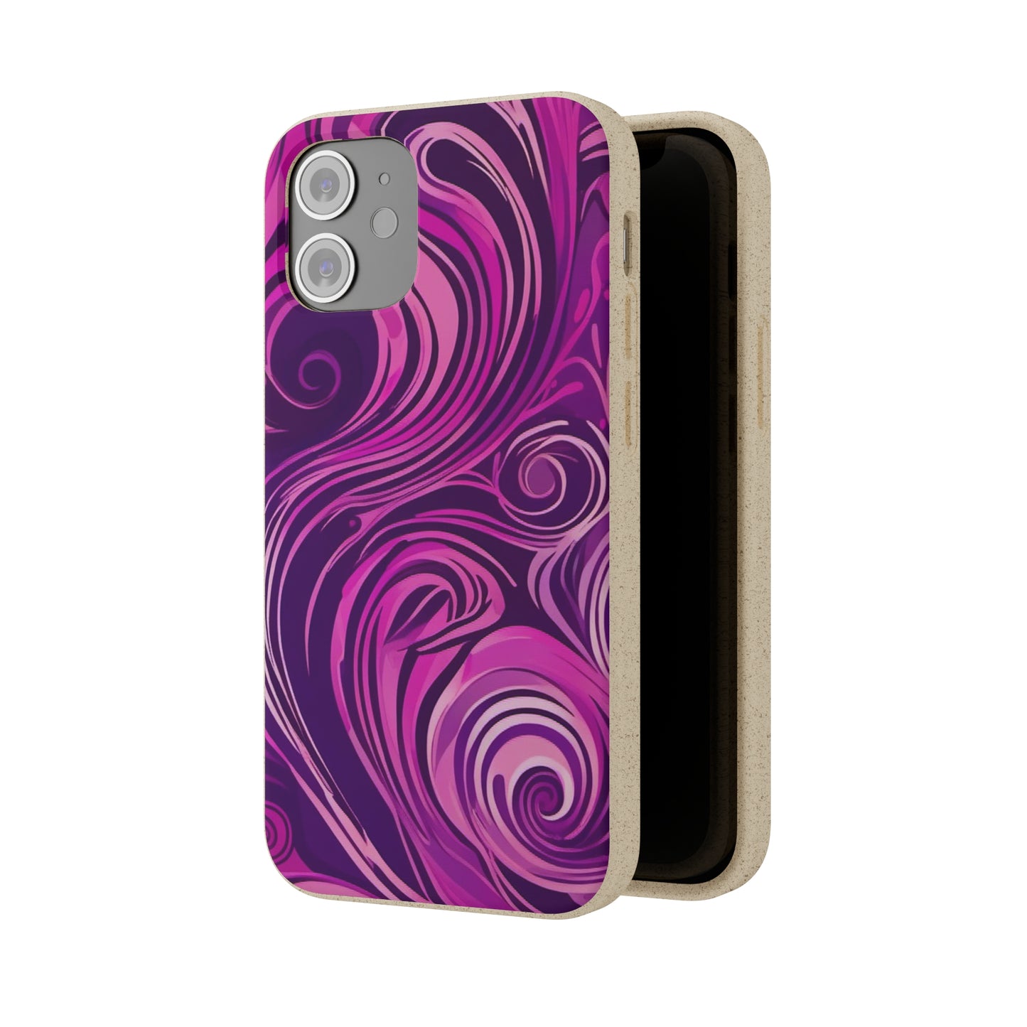 Abstract Illusions Biodegradable Case