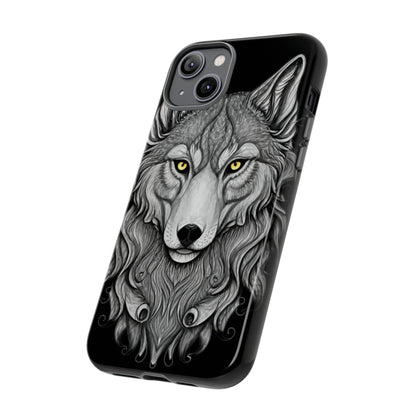 Wolf Pattern Tough Case