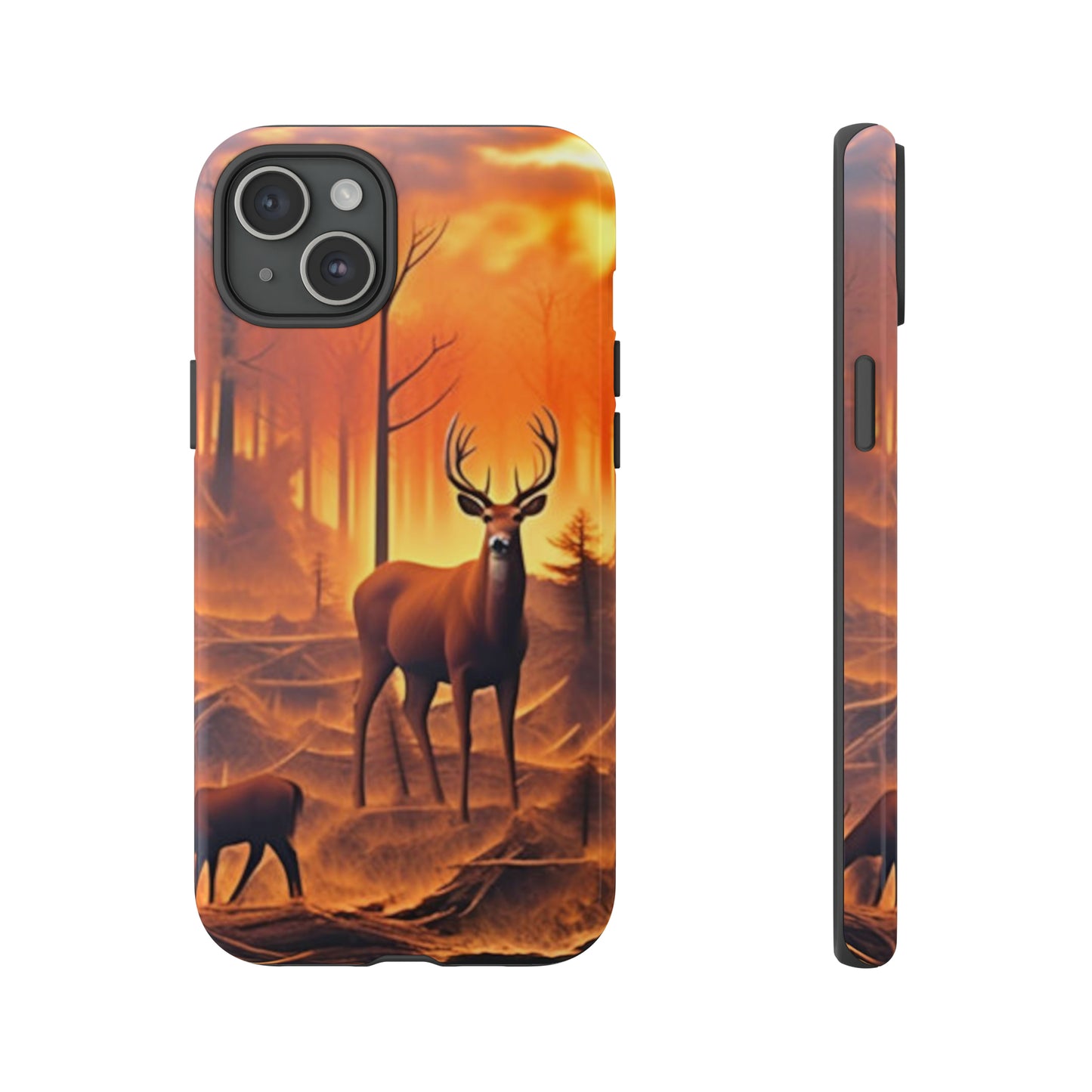 Deer Painting Tough Case