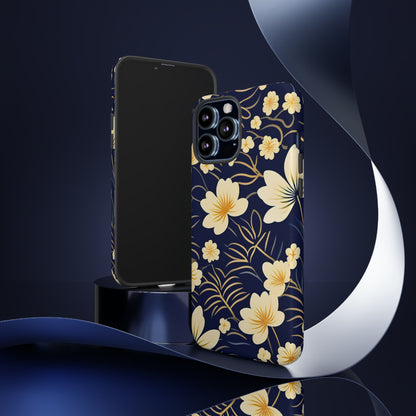 White Flower Art Tough Case