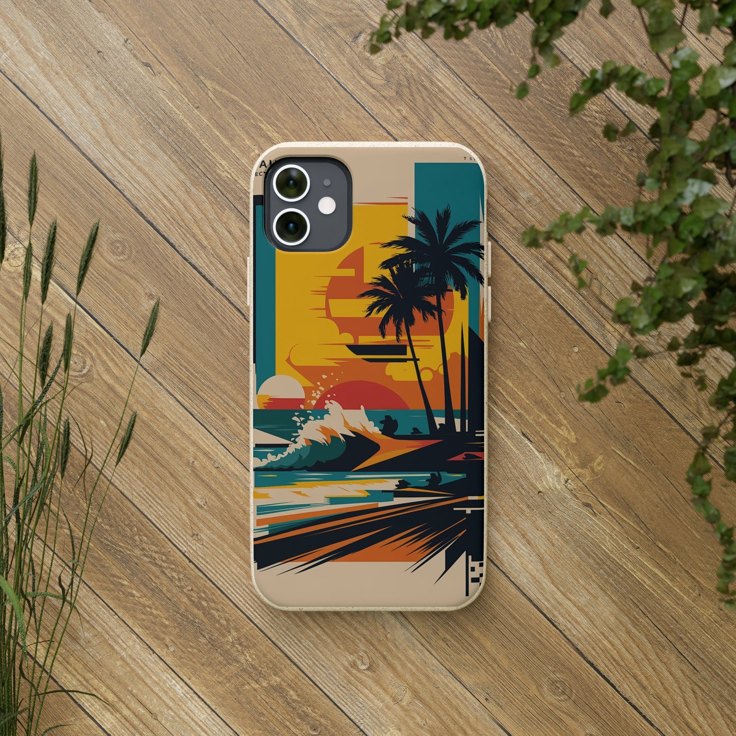 Sunset Mural Biodegradable Case