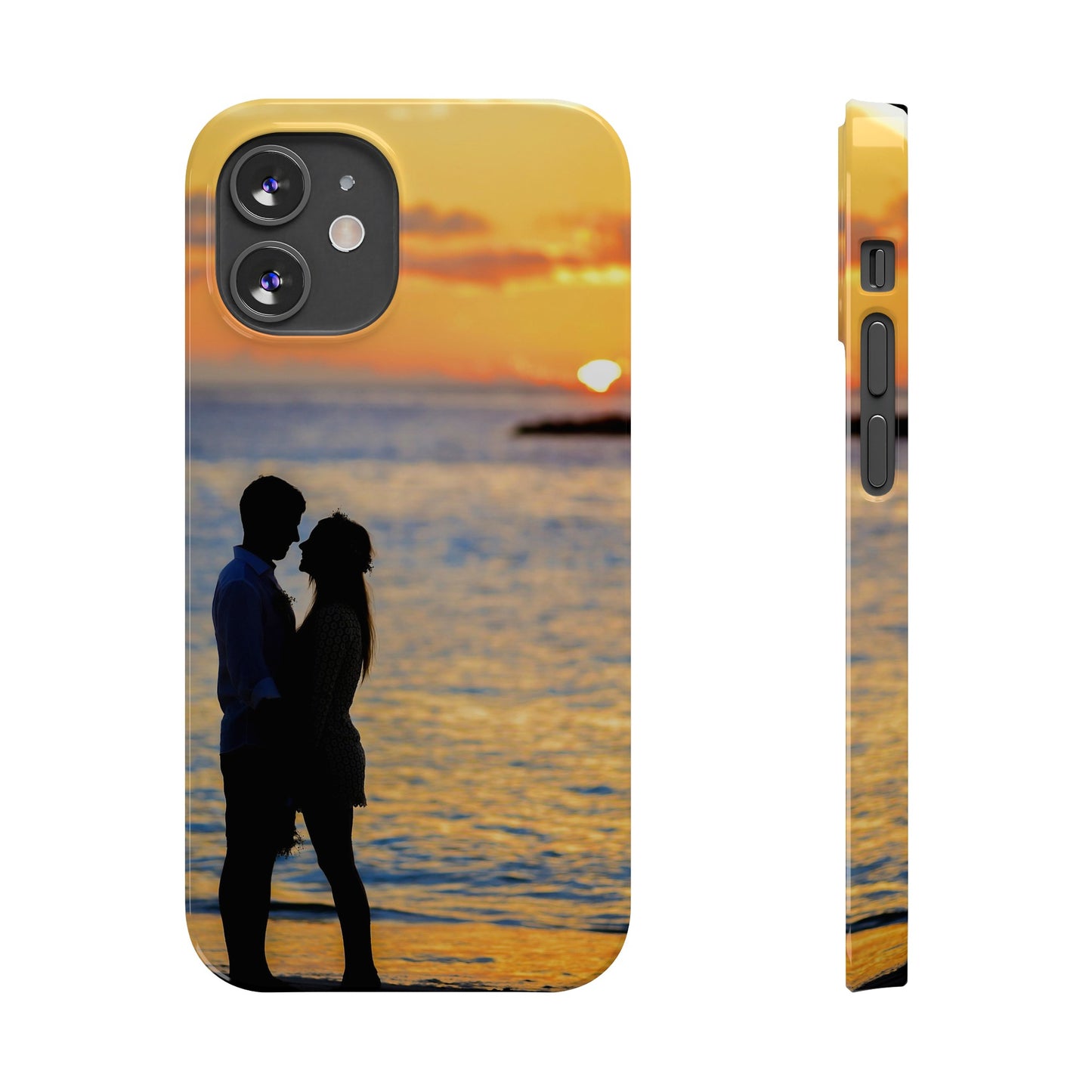 Beach Love Slim Phone Case