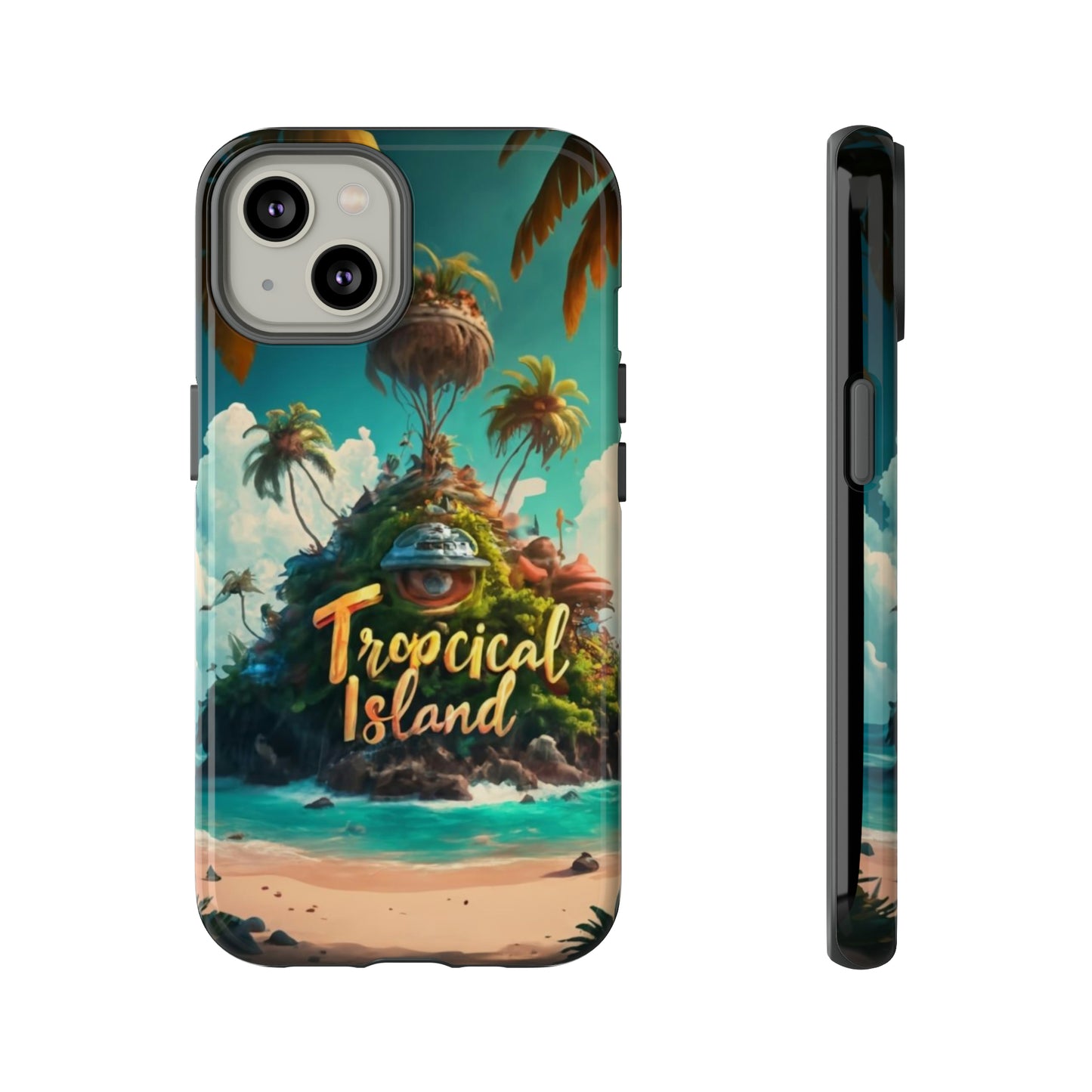 Tropical Island Tough Case