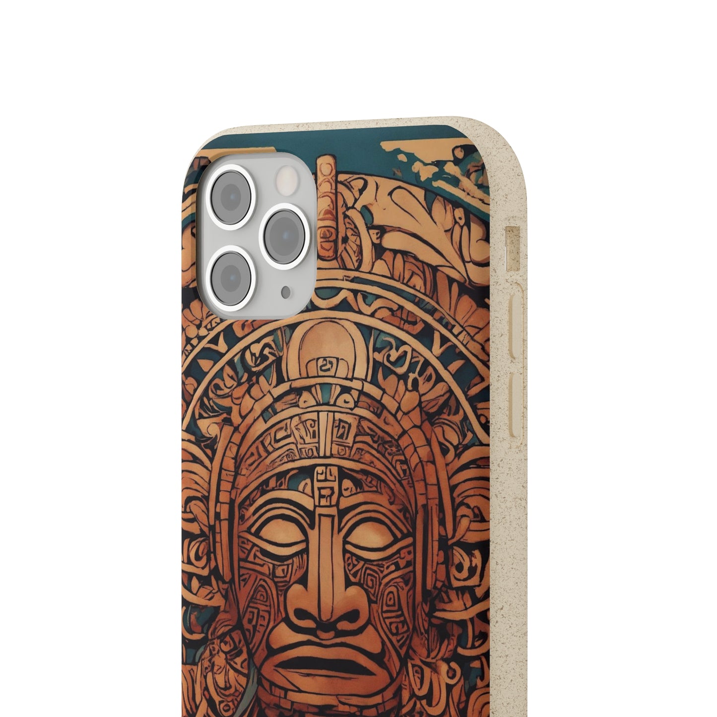 Marquesan Tattoo Style Biodegradable Case