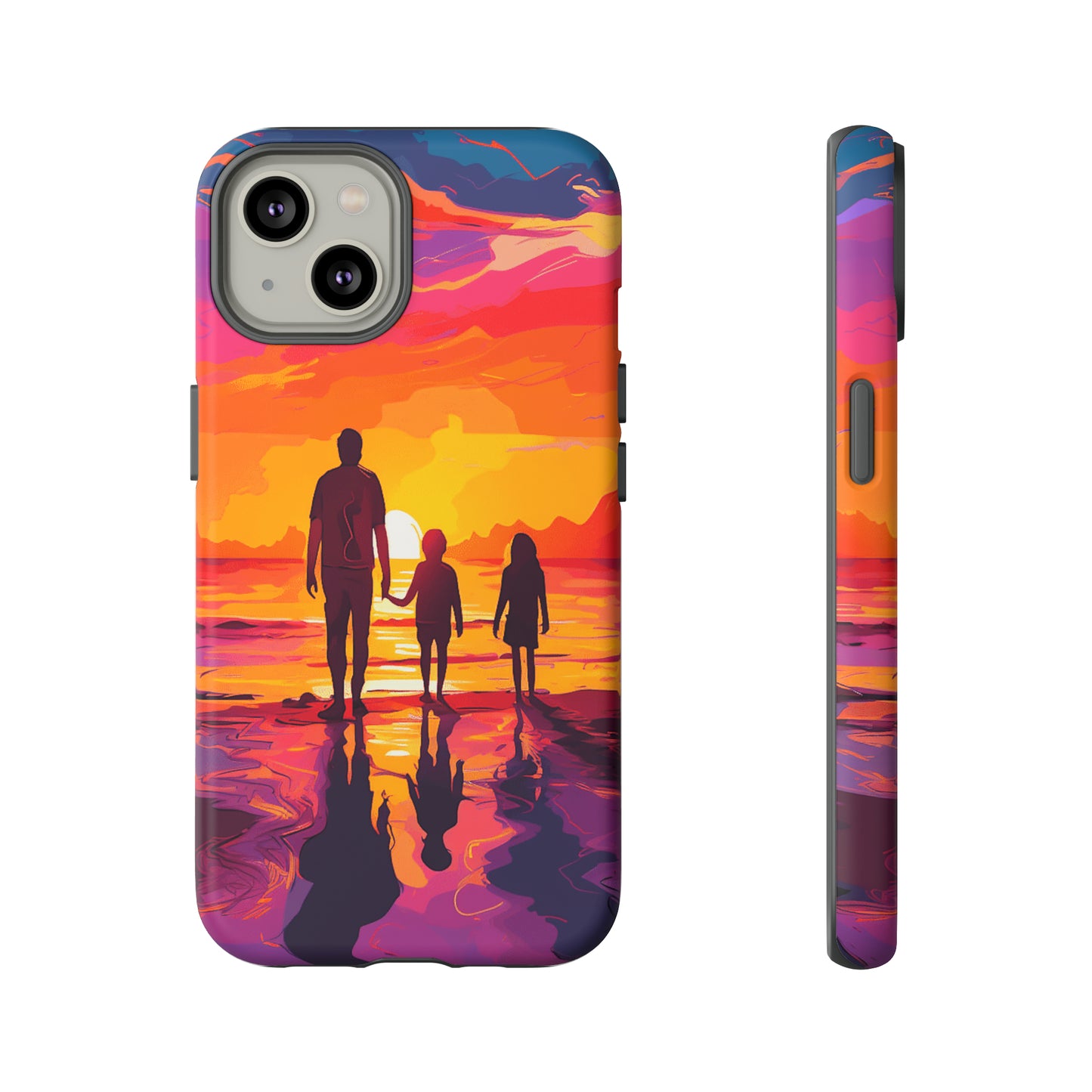 Family Sunset Tough Case