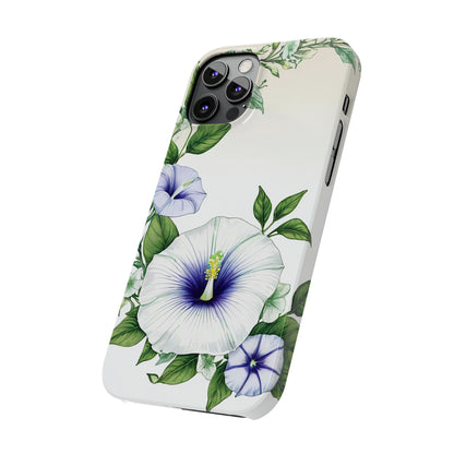 Morning Glory Slim Phone Case - Colorwink