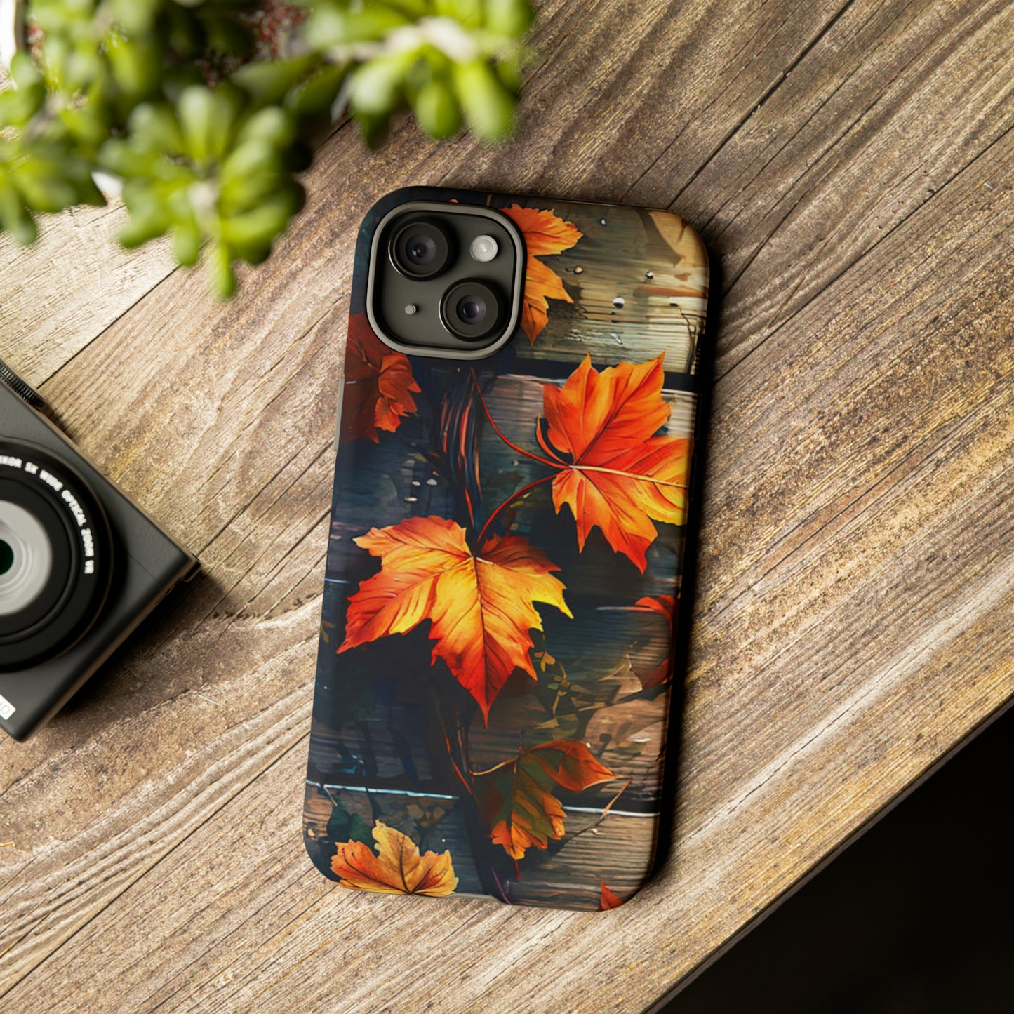 Leaf  Pattern Tough Case