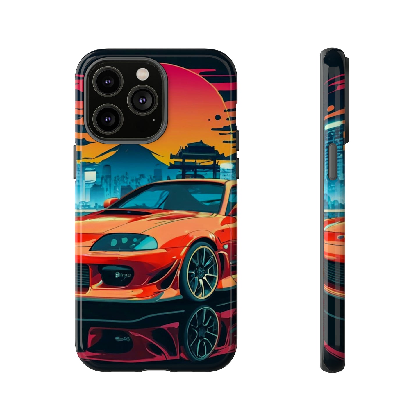 Anime Neon Car Tough Case