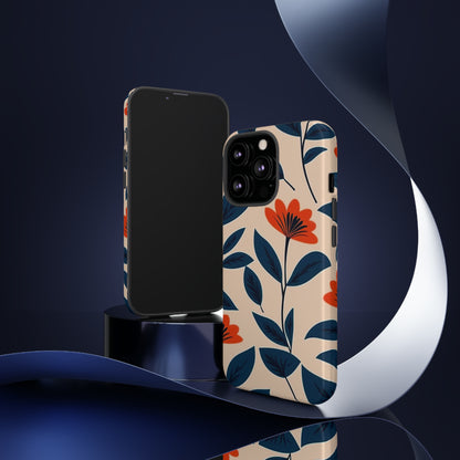 Floral Pattern Tough Case