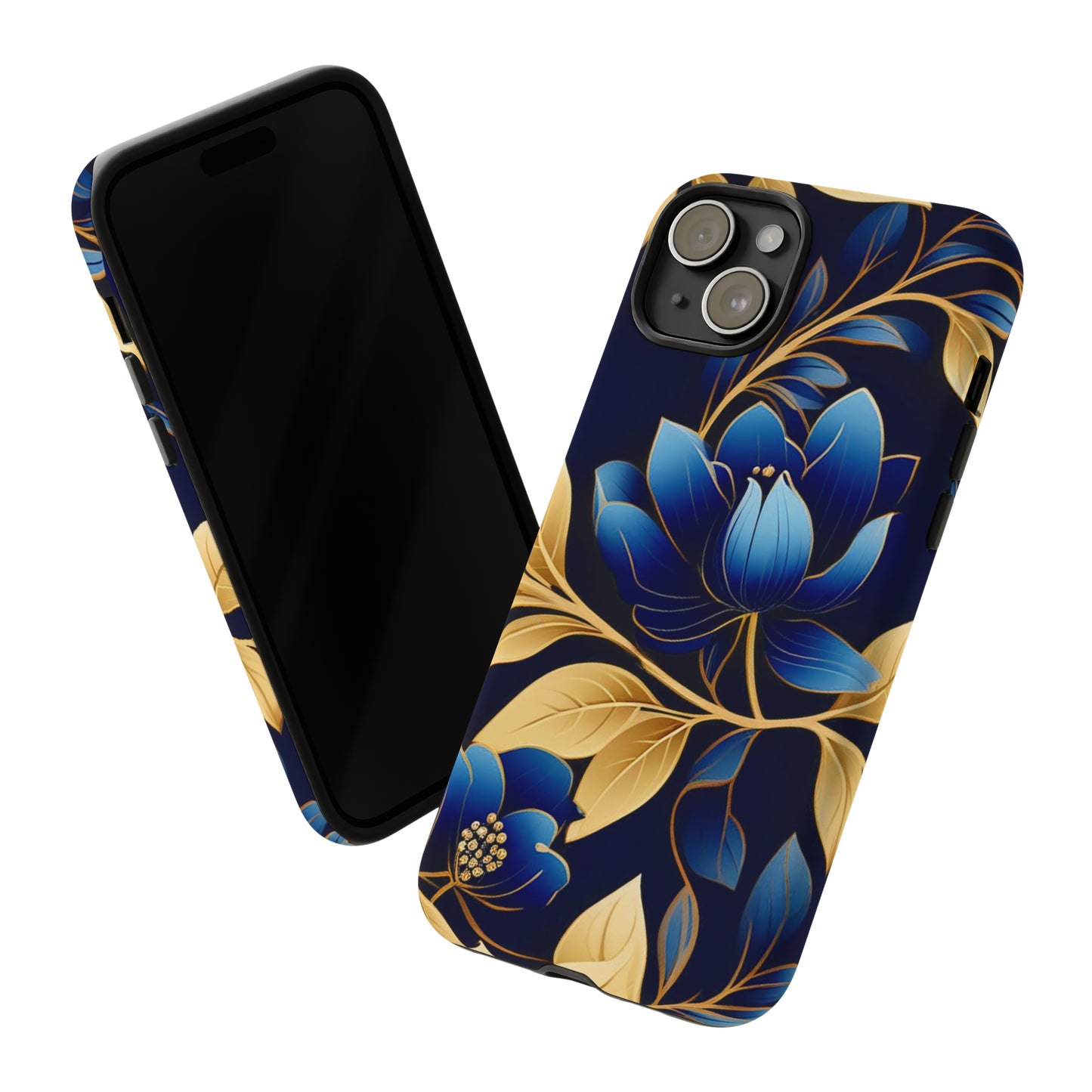 Blue Design Pattern Tough Case