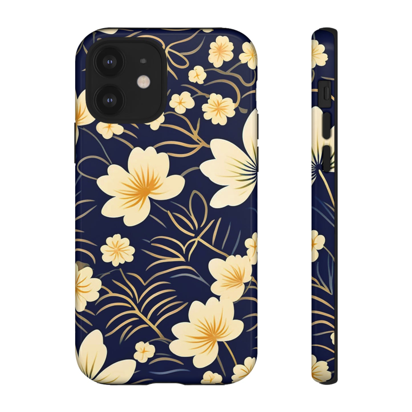 White Flower Art Tough Case