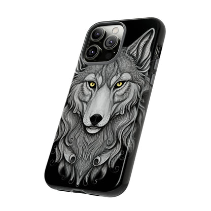 Wolf Pattern Tough Case