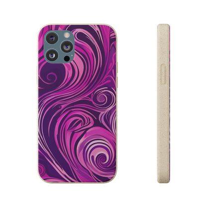 Abstract Illusions Biodegradable Case