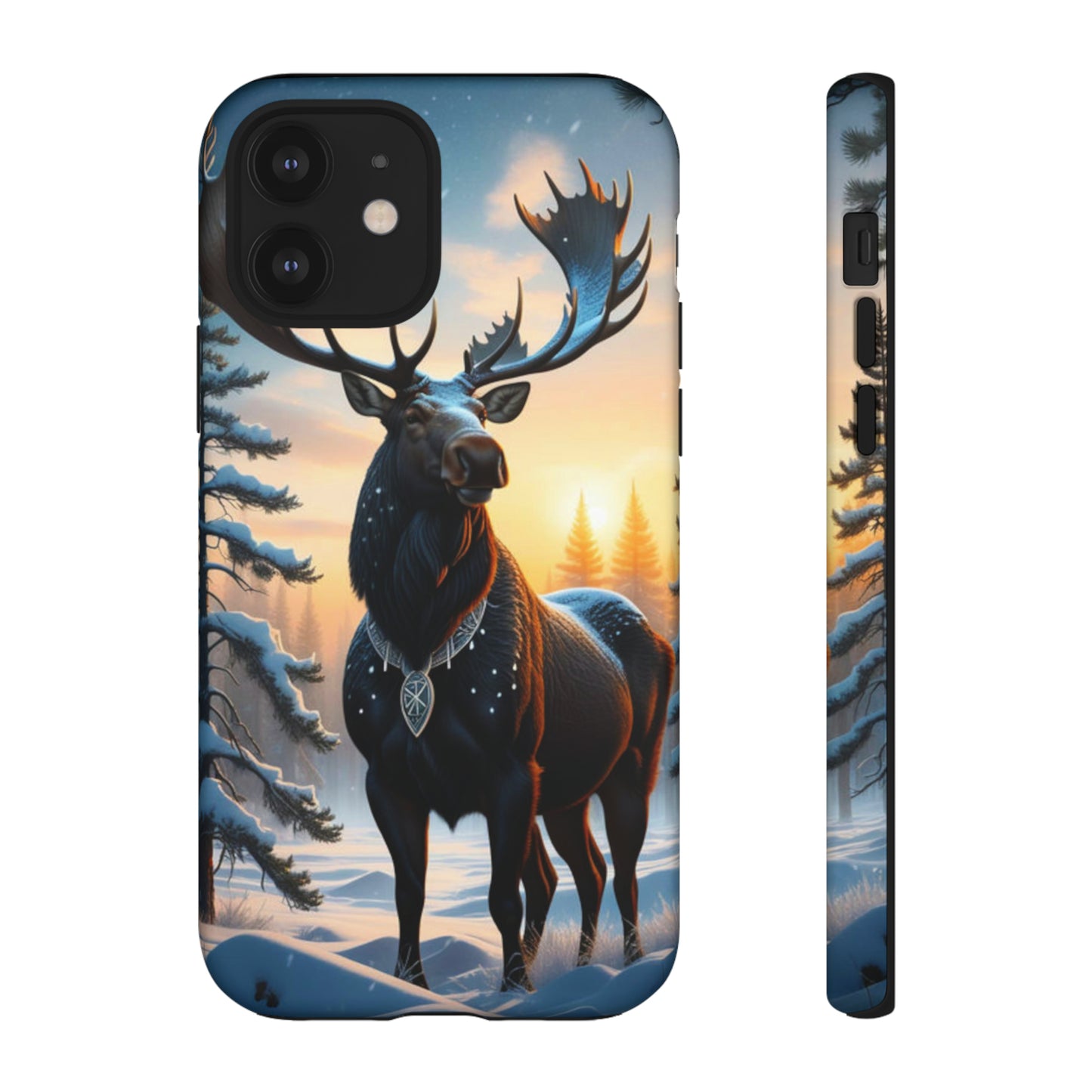 Winter Moose Tough Case