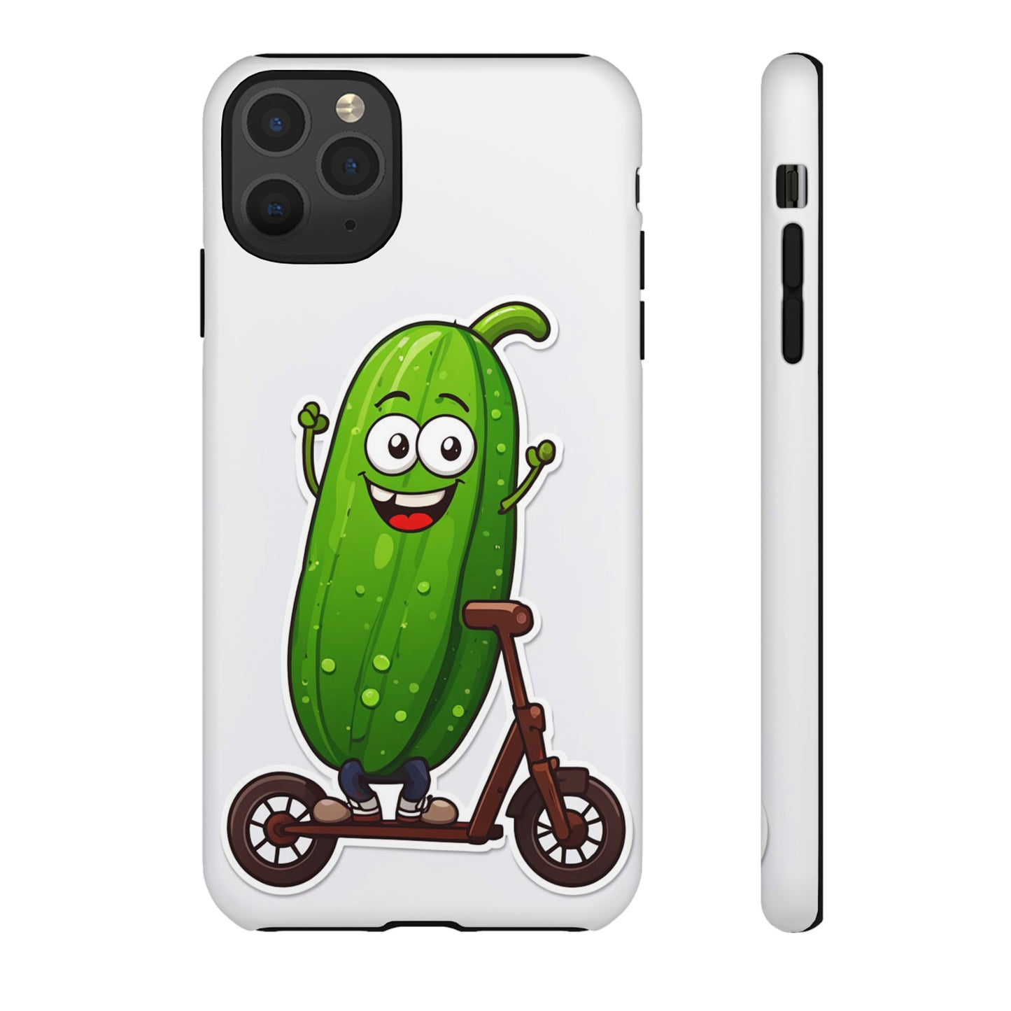 Cucumber on Scooter Tough Case