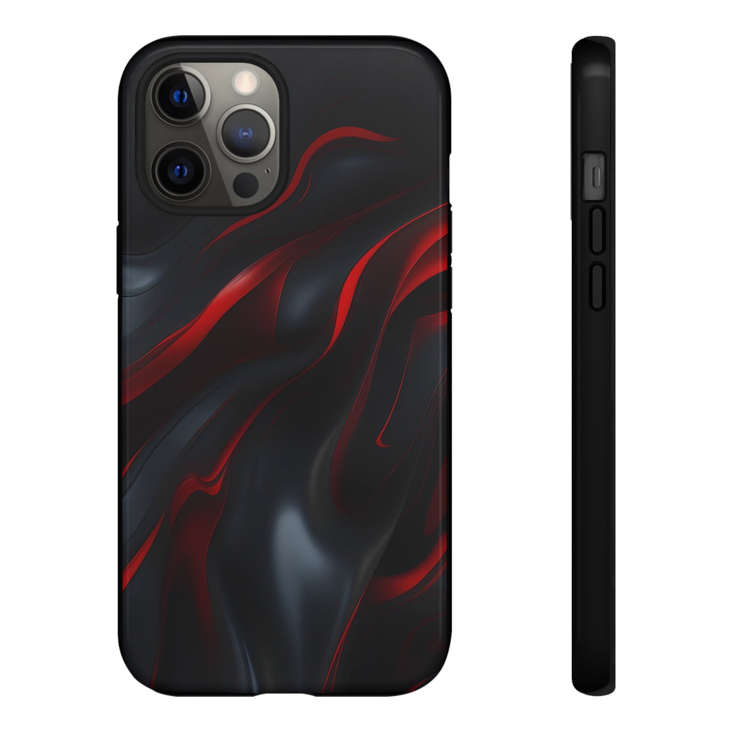 Red Black Tough Case